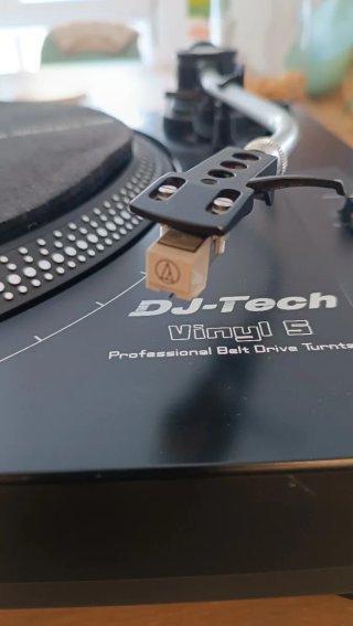 Giradischi DJ-Tech Vinyl 5 Nero