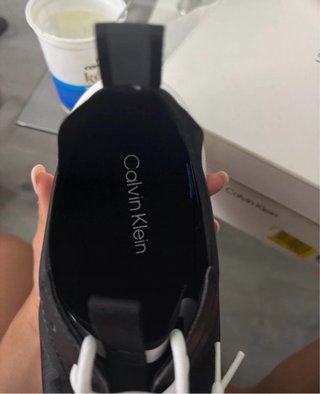 Zapatillas Calvin Klein Negras y Blancas