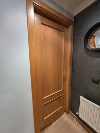 Puertas de roble macizo