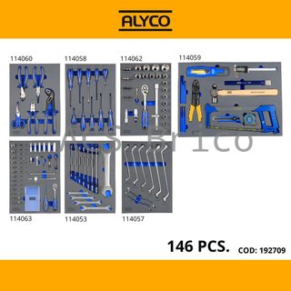 Carro Herramientas 146 Piezas Alyco 192709