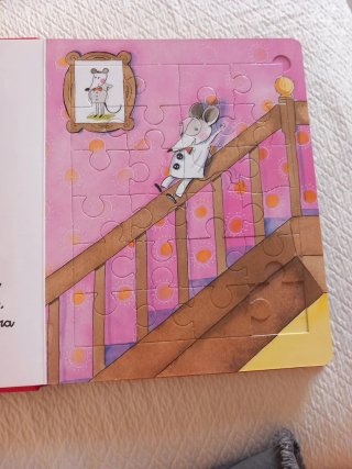Libro Puzle El Ratoncito Pérez con 8 puzles