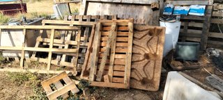 Palets de madera usados