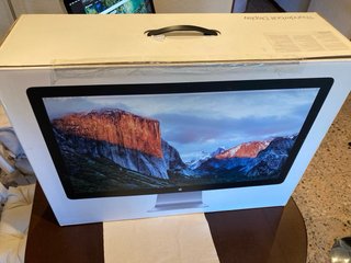 Monitor Apple Thunderbolt Display 27