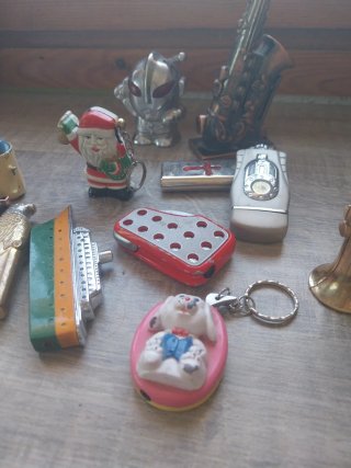 Set di accendini vintage da collezione