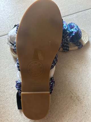 Sandalias Bimba y Lola Azul/Morado