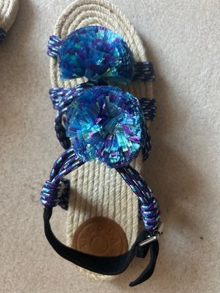 Sandalias Bimba y Lola Azul/Morado