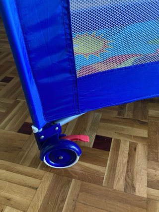 Cuna portátil o parque juegos + colchón plegable