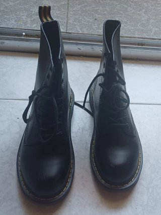 Botas militares negras