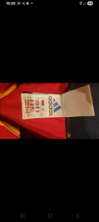 Camiseta Selección Española Adidas Roja