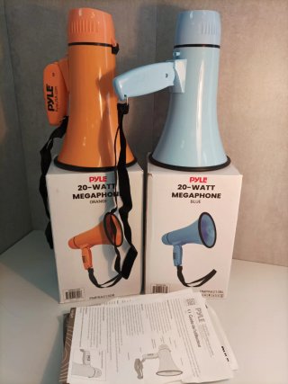 Megáfono Altavoz Portátil 20V Volumen Ajustable