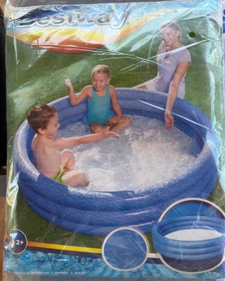 Piscina Hinchable Redonda  1,52 dtro. y 30cm. alto