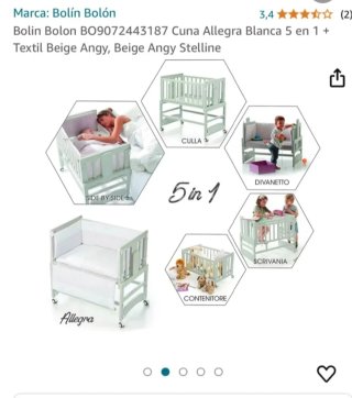 Minicuna colecho Allegra