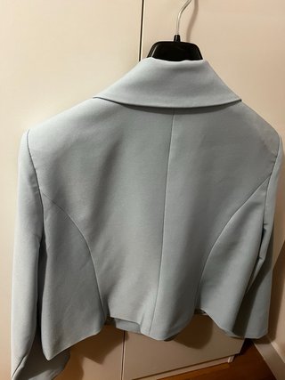 Americana corta azul claro XL