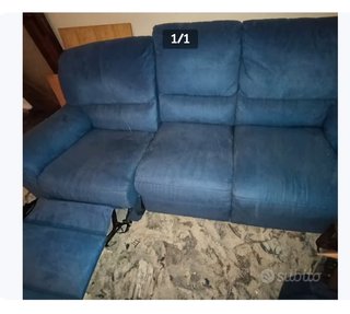 Divano 3 posti Chateau d'Ax con 2 chaise longue