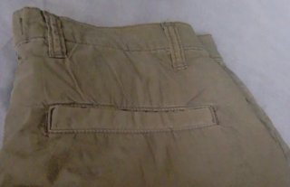 Pantalón corto cargo hombre verde