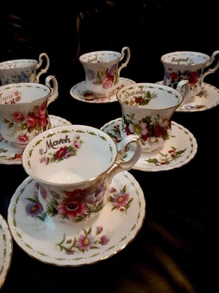 Royal Albert Tazze Mese Completo (12 pz)