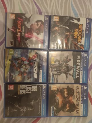 Lote 6 Juegos PS4 (VR Requerido)