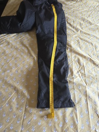 Pantalón de moto de cordura con tirantes