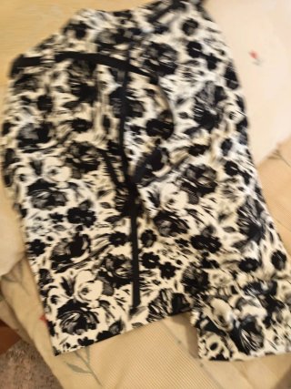Traje de chaqueta estampado floral