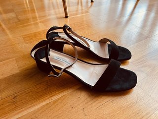 Sandalias Fabio Rusconi Piel Negra Talla 40