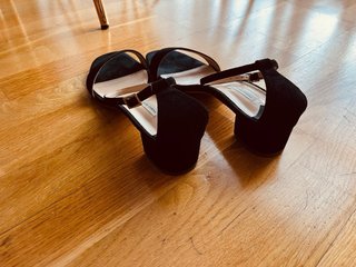 Sandalias Fabio Rusconi Piel Negra Talla 40