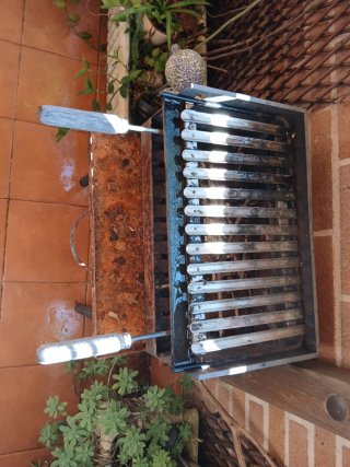 Barbacoa Terraza Mini Metal/Madera