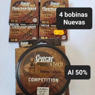 Bobinas de Hilo de Pesca Sensas