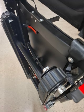 Silla salvaescaleras eléctrica negra