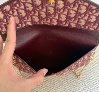 Bolso Christian Dior Vintage CD Rojo