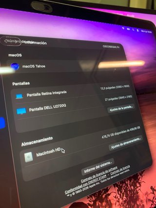 MacBook Pro 2020 16GB RAM/ 500GB SSD 13”