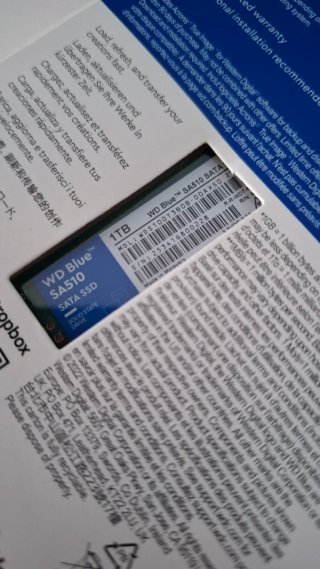 WD Blue SA510 M.2 SSD 1TB