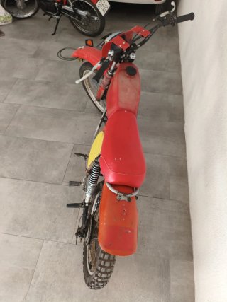 Chasis Gilera GR2 Enduro Rojo/Amarillo