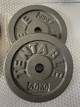 Mancuernas con discos distintos pesos