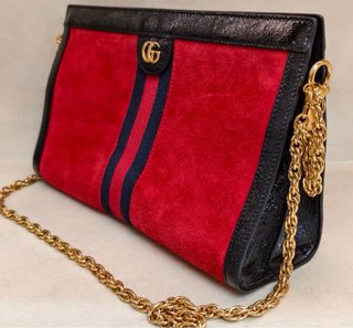 Bolso Gucci Ophidia GG Rojo