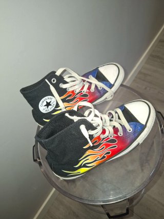 Lote 4 zapatillas Converse, Vans y Adidas