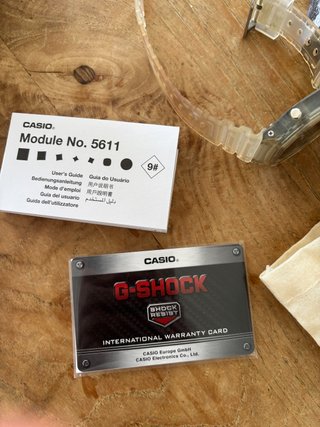 Casio G-Shock GA-2100SKE-7AER - Transparente!