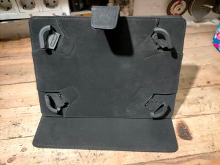 Custodia per tablet 9-12 SilverHT Nero