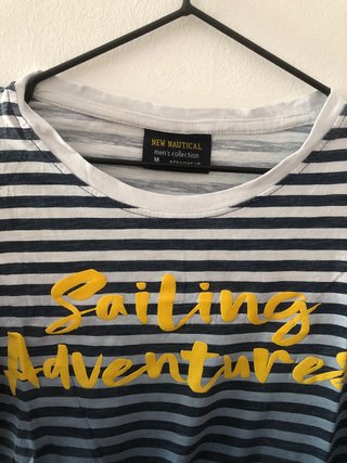 Camiseta SEM NAUTICAL rayas hombre Talla M