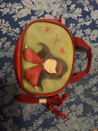 Bolso Santoro niña con asas y correa
