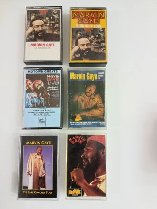 6 Marvin Gaye Cintas Cassettes ELIGE