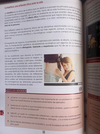 Valores éticos, segundo ciclo, 4 ESO