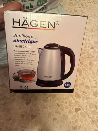 Hervidor eléctrico Hägen 1.8L