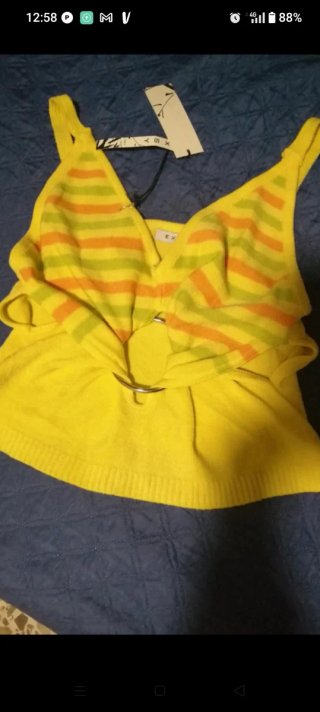 Top donna taglia S cotone