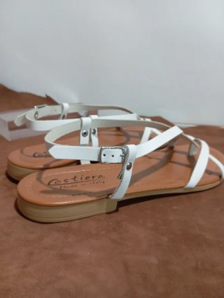 Sandali donna in vera pelle