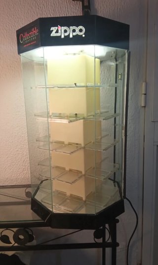 Espositore da Tavolo per Accendini Zippo Collezionabili