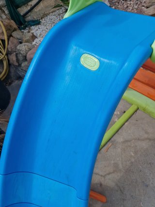 Tobogán Feber Azul, Verde y Naranja