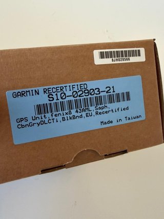 TIENDA - Garmin Fenix 8 43mm AMOLED Zafiro nuevo
