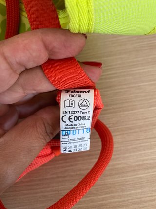 Arnes  Simond Edge XL Naranja
