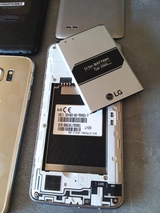 Lote 3 móviles: Samsung, Huawei, LG