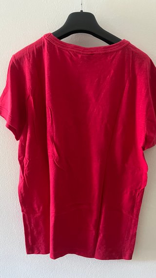 Camiseta Springfield Roja Hombre